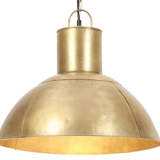 320564 vidaXL Hanging Lamp 25 W Brass Round 48 cm E27