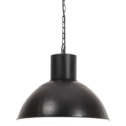 320565 vidaXL Hanging Lamp 25 W Black Round 48 cm E27