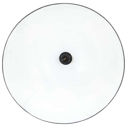 320565 vidaXL Hanging Lamp 25 W Black Round 48 cm E27