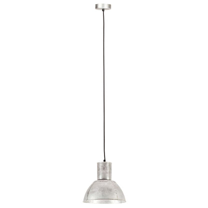 vidaXL Hanging Lamp | Silver | Iron with silver coating | Medium | Industrial