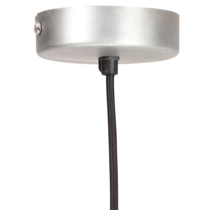 vidaXL Hanging Lamp | Silver | Iron with silver coating | Medium | Industrial