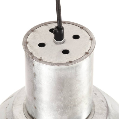 vidaXL Hanging Lamp | Silver | Iron with silver coating | Medium | Industrial