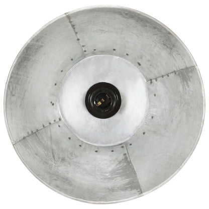 vidaXL Hanging Lamp | Silver | Iron with silver coating | Medium | Industrial