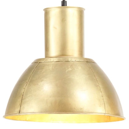 320568 vidaXL Hanging Lamp 25 W Brass Round 28,5 cm E27