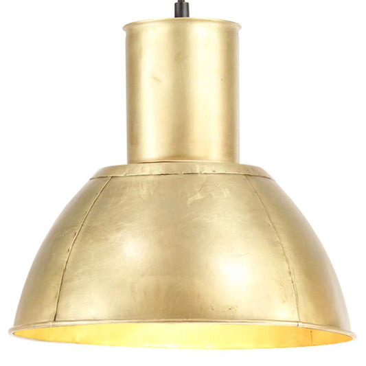 320568 vidaXL Hanging Lamp 25 W Brass Round 28,5 cm E27