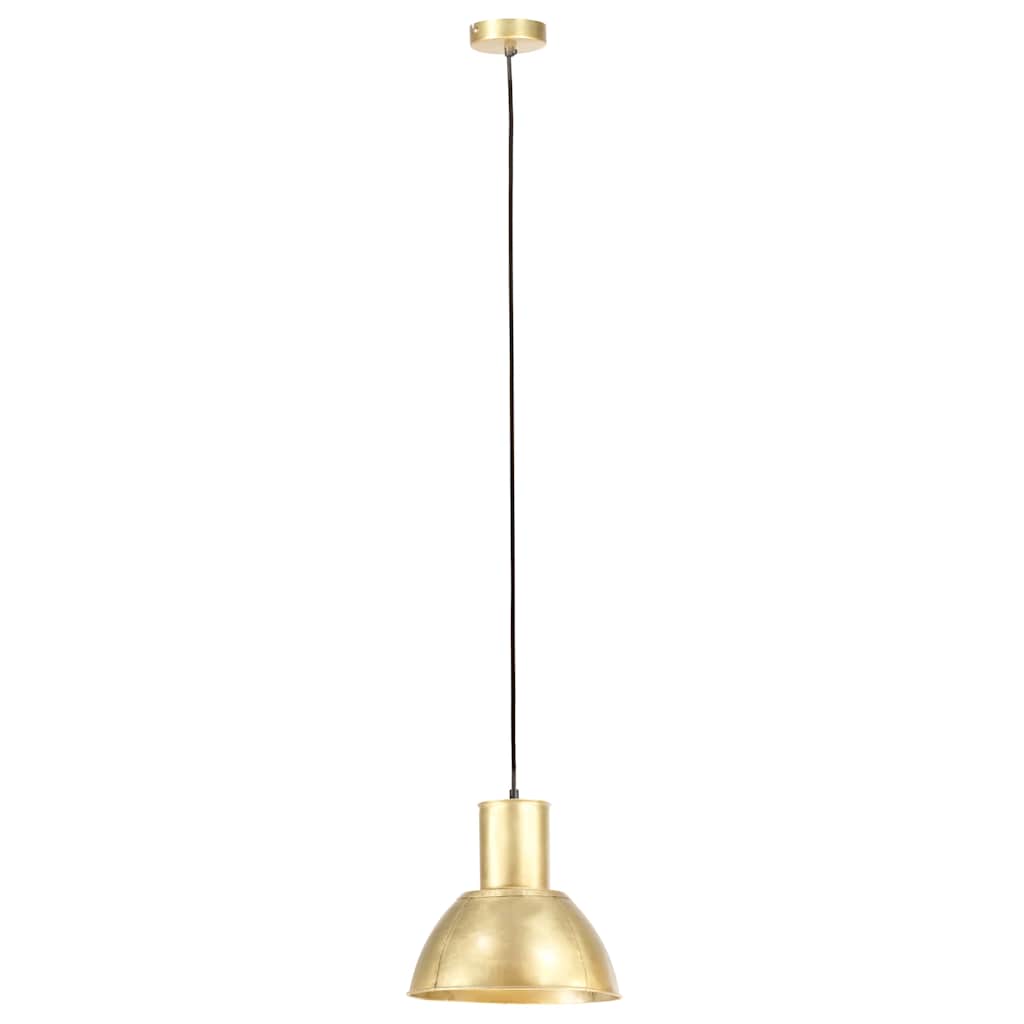 320568 vidaXL Hanging Lamp 25 W Brass Round 28,5 cm E27