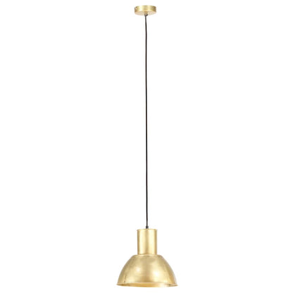 320568 vidaXL Hanging Lamp 25 W Brass Round 28,5 cm E27