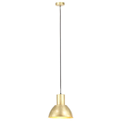 320568 vidaXL Hanging Lamp 25 W Brass Round 28,5 cm E27
