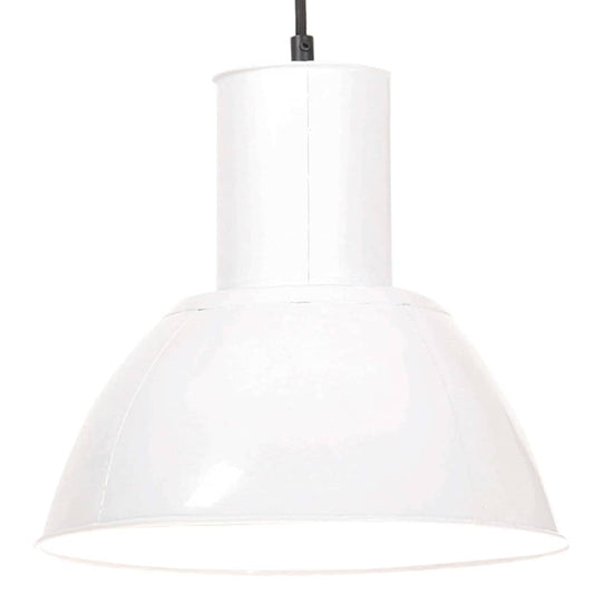 320570 vidaXL Hanging Lamp 25 W White Round 28,5 cm E27