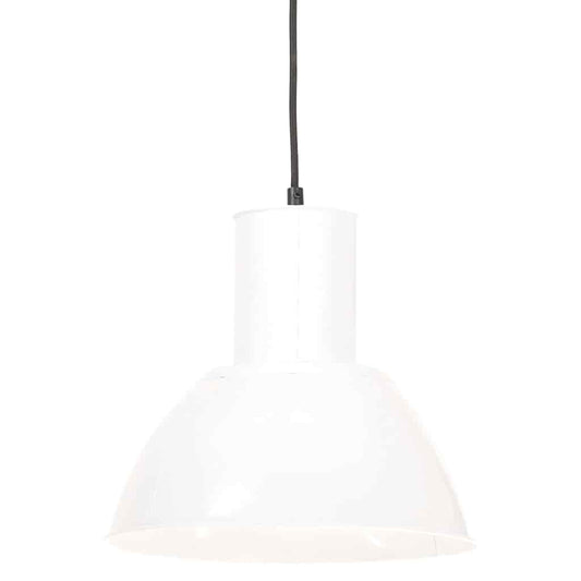 320570 vidaXL Hanging Lamp 25 W White Round 28,5 cm E27