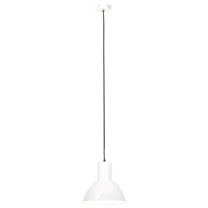 vidaXL Hanging Lamp 25 W White Round 28.5 cm E27