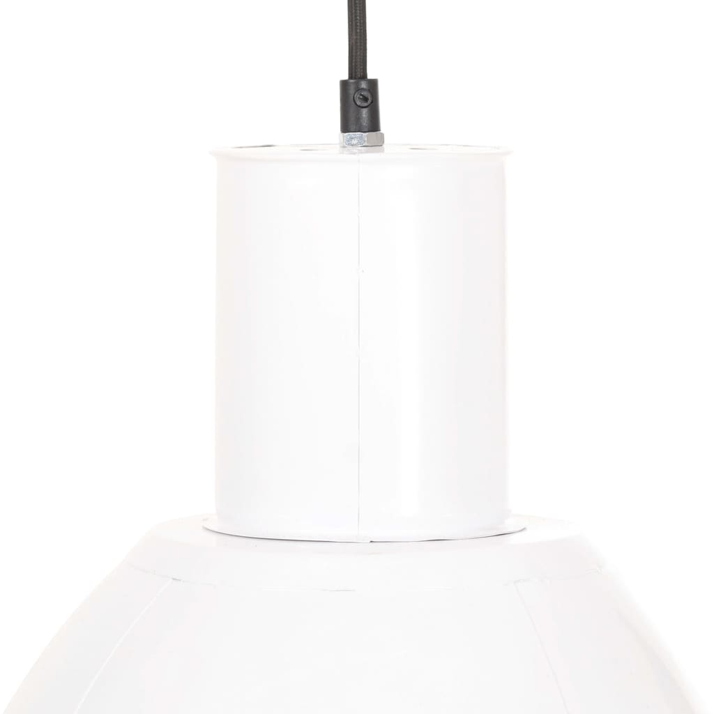 vidaXL Hanging Lamp 25 W White Round 28.5 cm E27