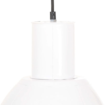 vidaXL Hanging Lamp 25 W White Round 28.5 cm E27
