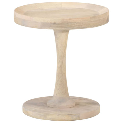 vidaXL Side Table Ø40x45 cm Solid Mango Wood