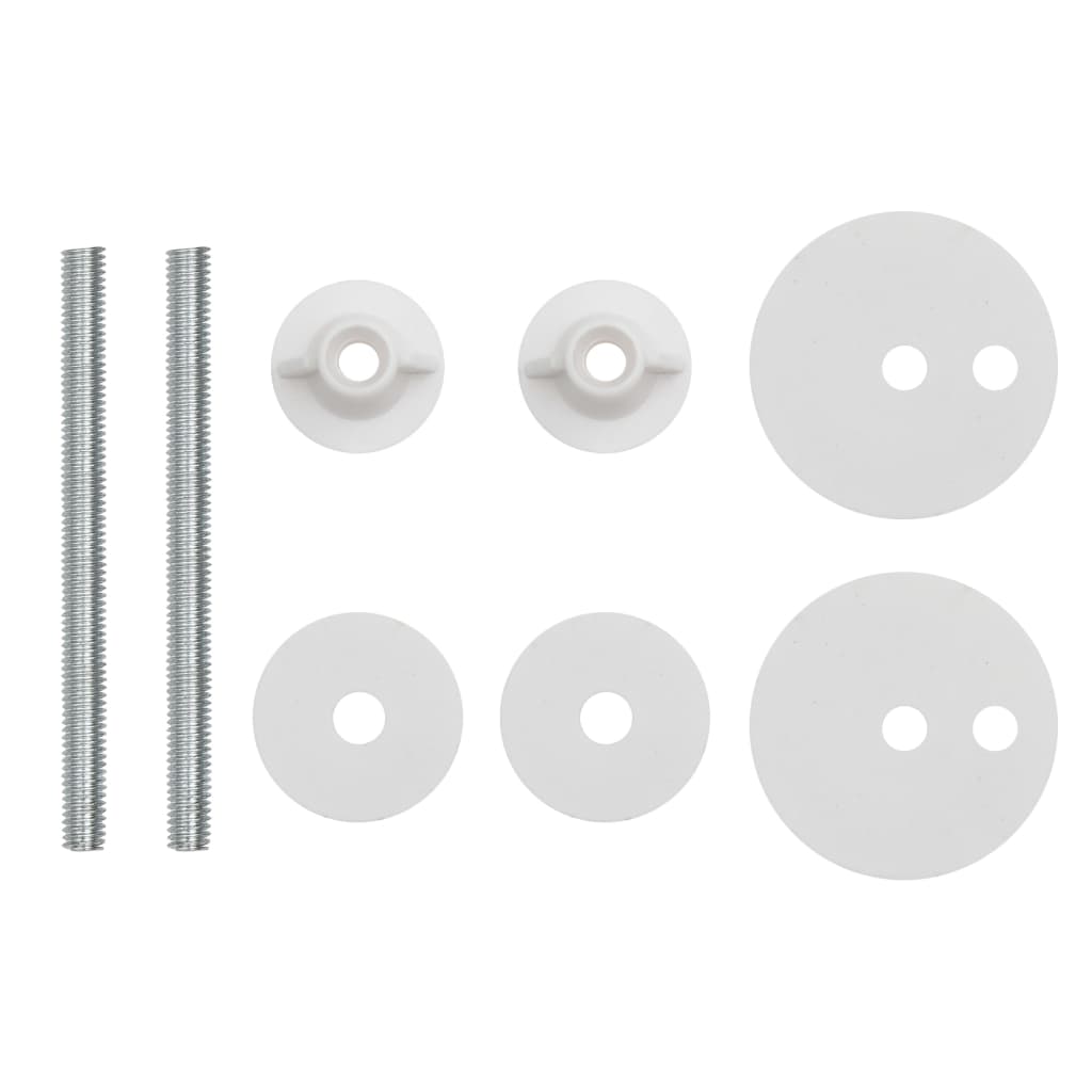 vidaXL WC Toilet Seat with Lid MDF Beach Design