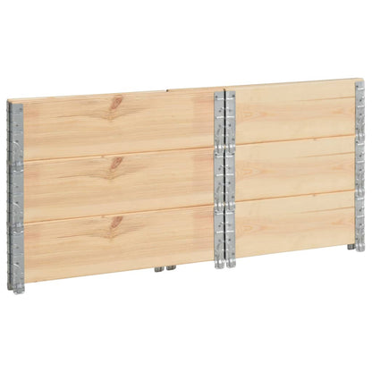 vidaXL Raised Beds 3 pcs 60x80 cm Solid Pine Wood (310049)