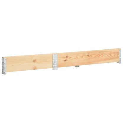 vidaXL Raised Bed 80x120 cm Solid Pine Wood (310050)