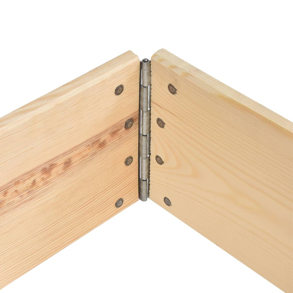 vidaXL Raised Bed 80x120 cm Solid Pine Wood (310050)