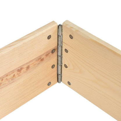 vidaXL Raised Bed 80x120 cm Solid Pine Wood (310050)
