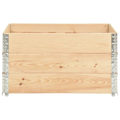 vidaXL Raised Beds 3 pcs 50x100 cm Solid Pine Wood (310053)