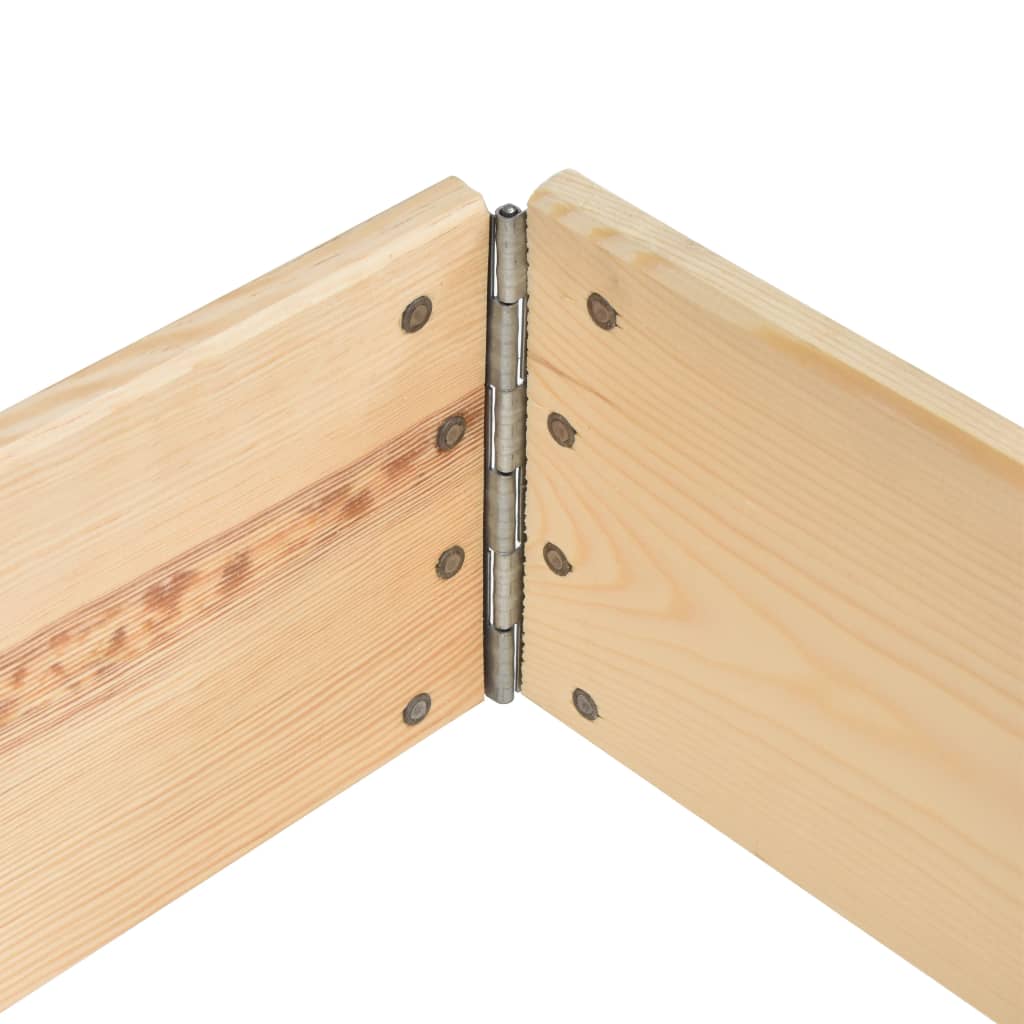 vidaXL Raised Bed 100x100 cm Solid Pine Wood (310056 )