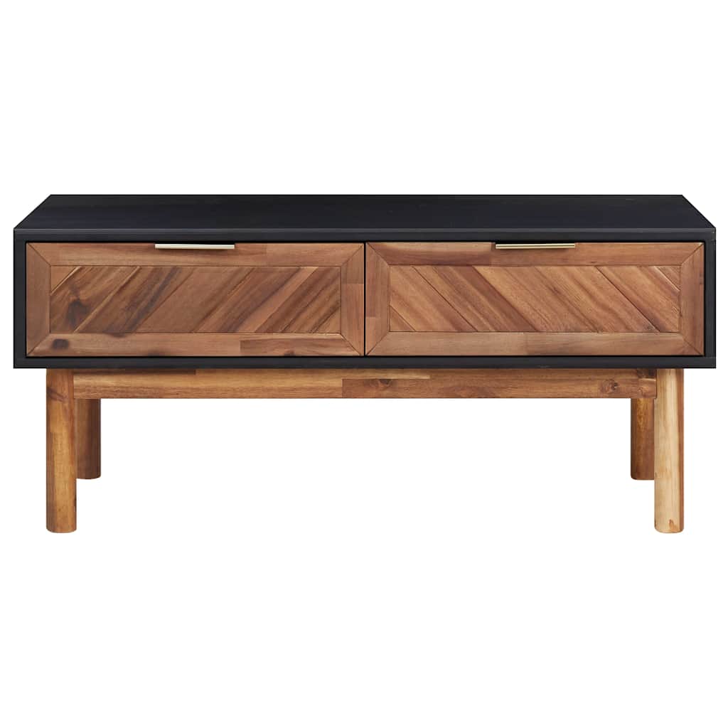 289908 vidaXL Coffee Table 90x50x40 cm Solid Acacia Wood and MDF