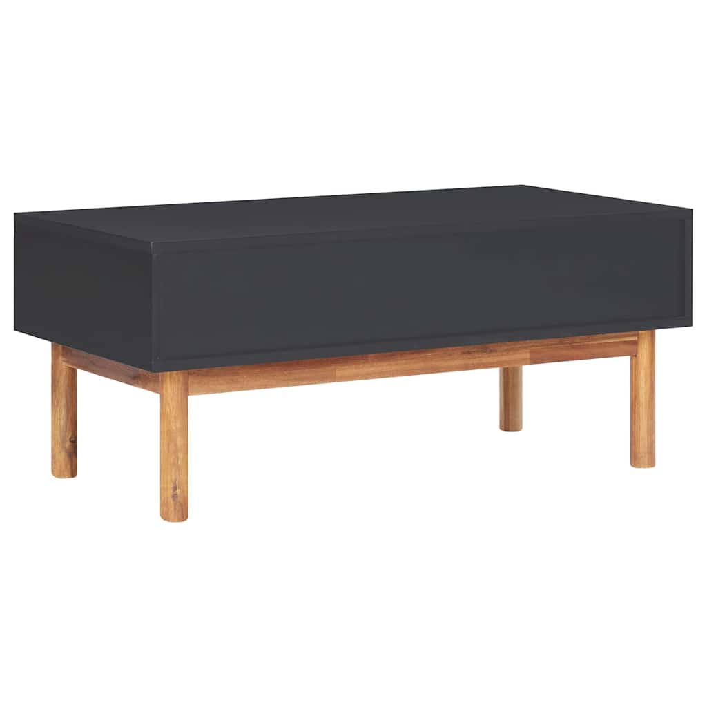 289908 vidaXL Coffee Table 90x50x40 cm Solid Acacia Wood and MDF