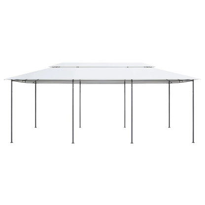 vidaXL Gazebo 600x298x270 cm White 180g/m²