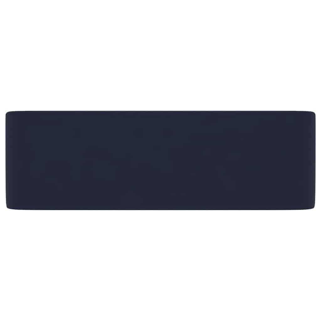 vidaXL Luxury Wash Basin Matt Dark Blue 41x30x12 cm Ceramic