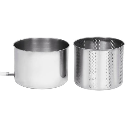 vidaXL Fruit and Wine Press Stainless Steel 6 L