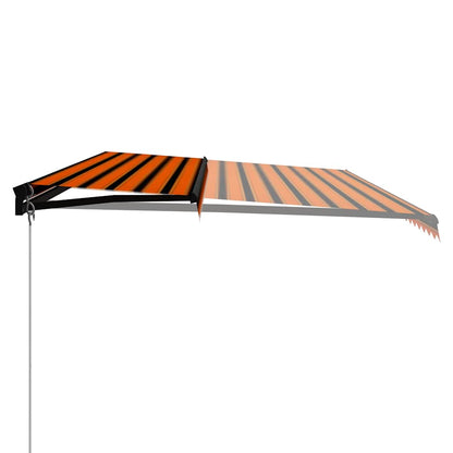 vidaXL Manual Awning with Solar LED 6 x 3 m