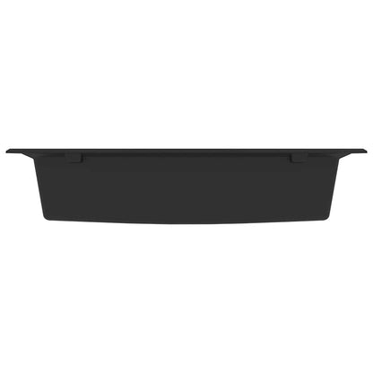 vidaXL Kitchen Sink Black 79 x 50 x 31 cm Granite