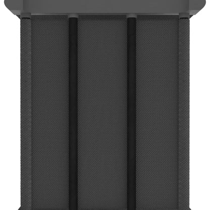 vidaXL 9-Cube Display Shelf Grey 103x30x107.5 cm Fabric
