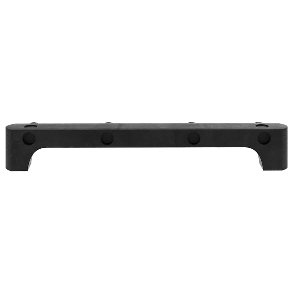 322618 vidaXL 15-Cube Display Shelf Black 103x30x175,5 cm Fabric