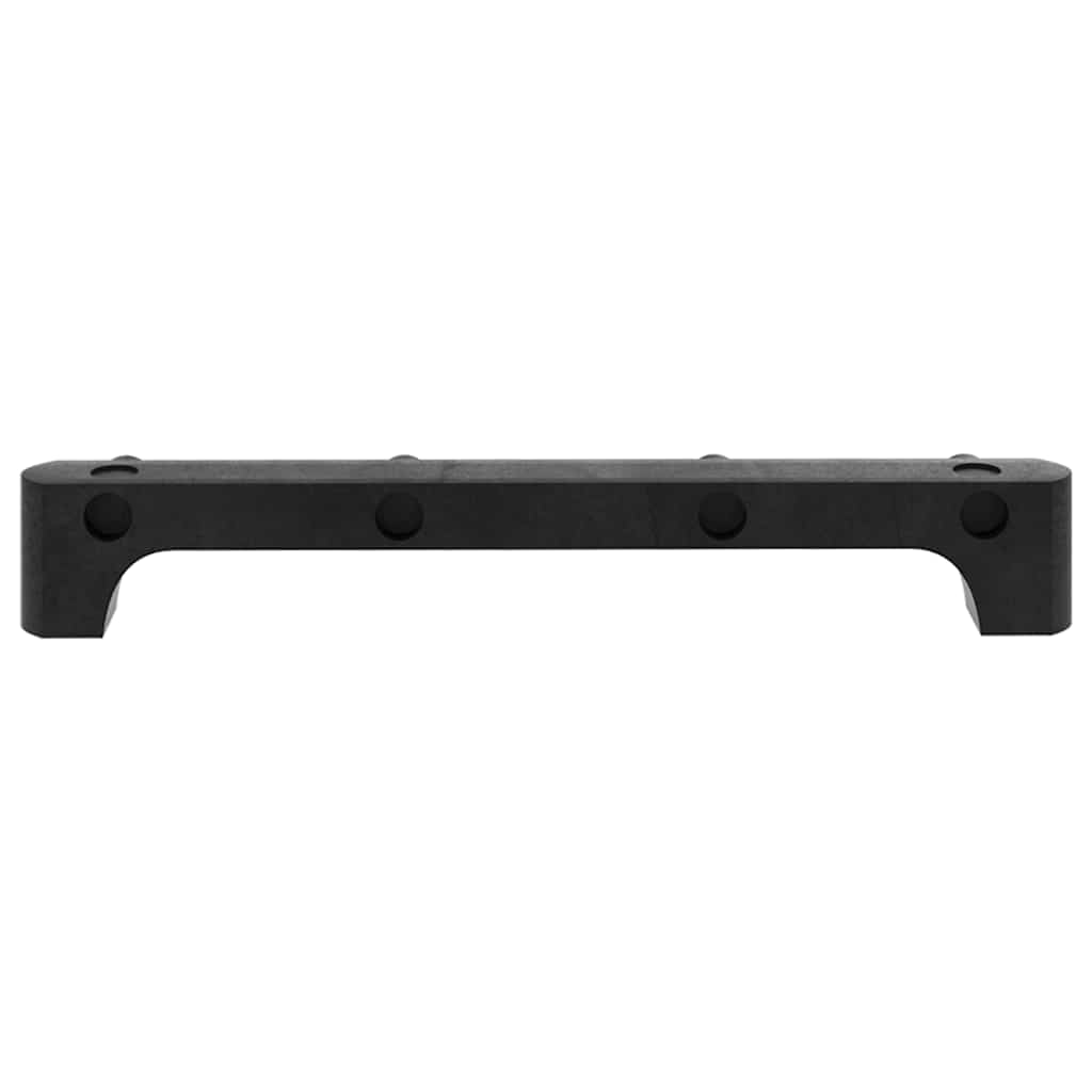 322619 vidaXL 15-Cube Display Shelf with Boxes Black 103x30x175,5 cm Fabric