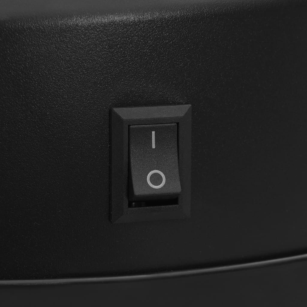 vidaXL Automatic Sensor Dustbin 30 L Stainless Steel