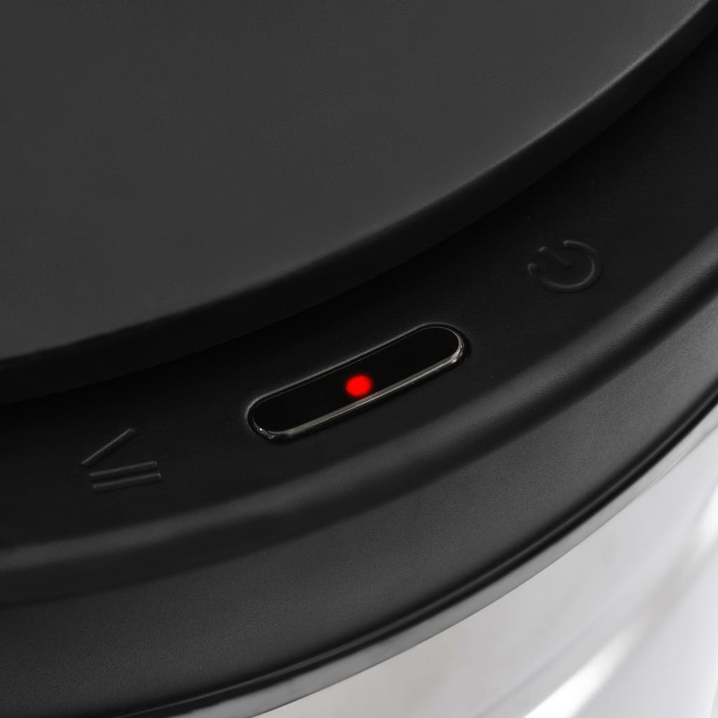 vidaXL Automatic Sensor Dustbin 80 L Stainless Steel