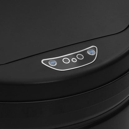 vidaXL Automatic Sensor Dustbin 40 L Carbon Steel Black