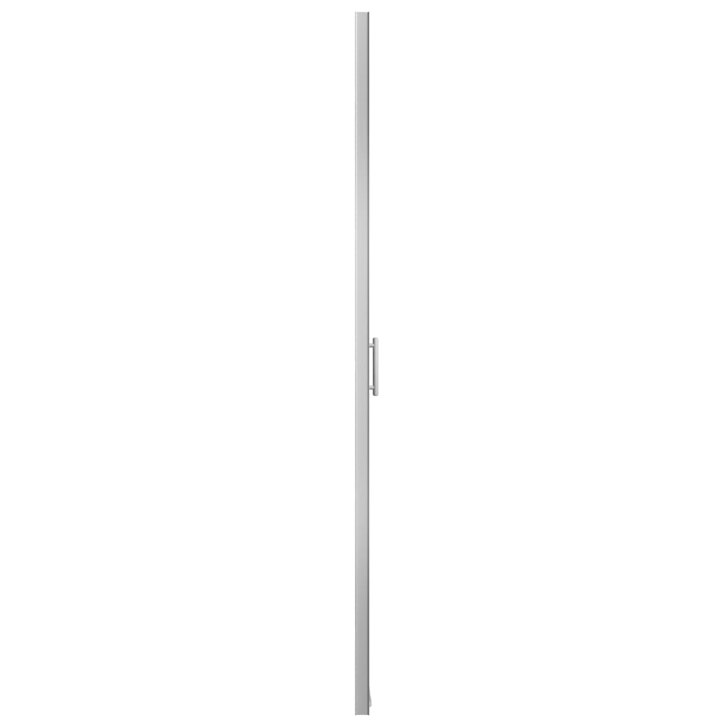 vidaXL Shower Door Tempered Glass 91x195 cm