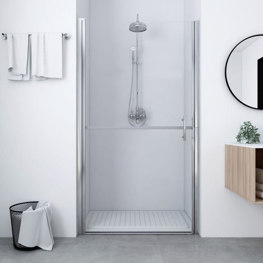 146656 vidaXL Shower Door Tempered Glass 91x195 cm