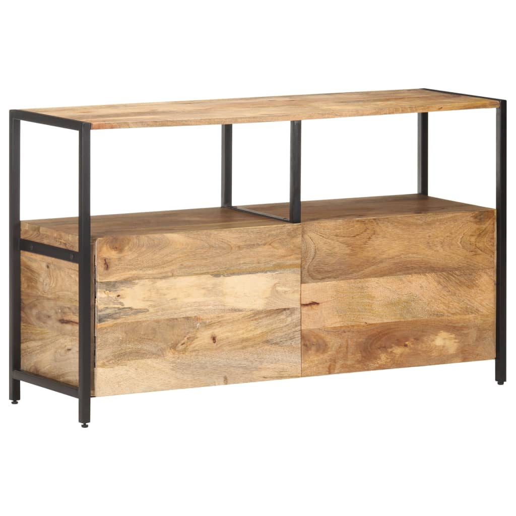 vidaXL Sideboard 110x35x65 cm Solid Mango Wood