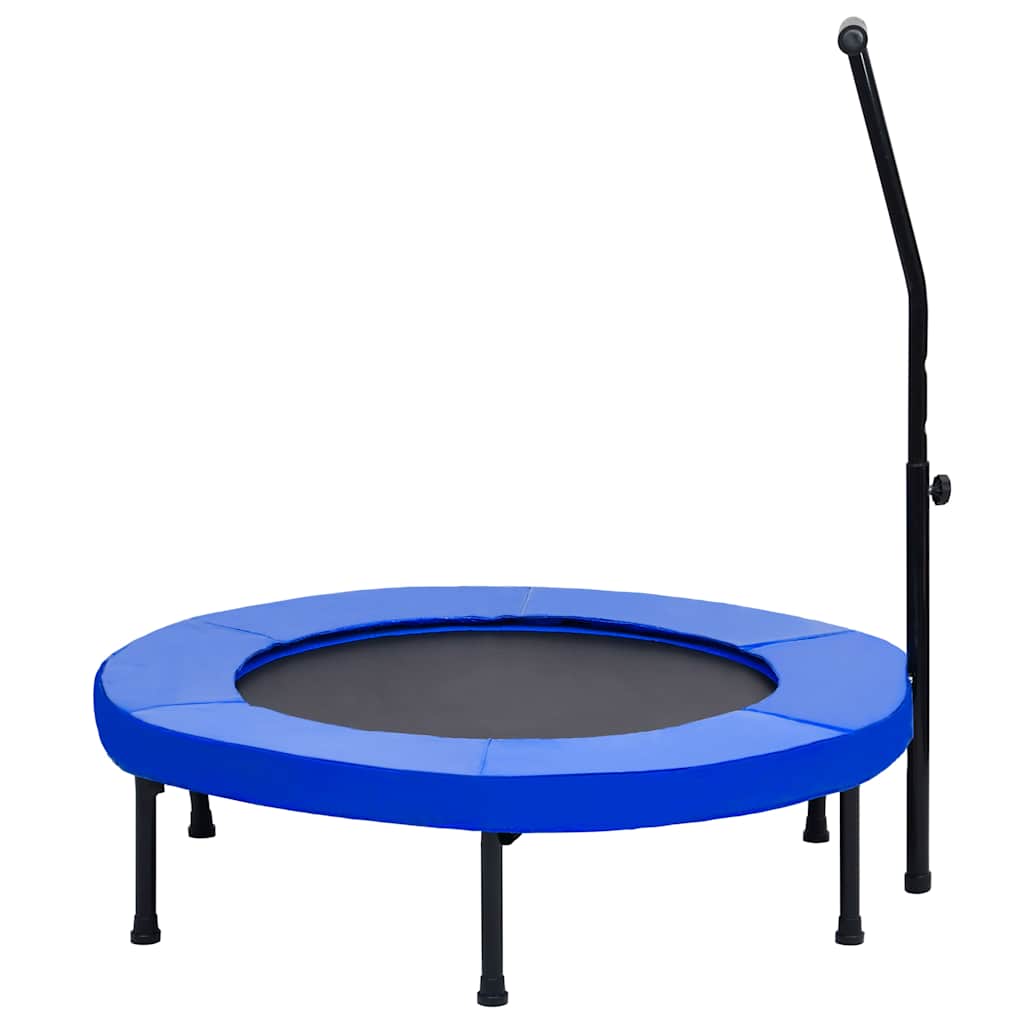 vidaXL Fitness Trampoline with Handle and Safety Pad 102 cm