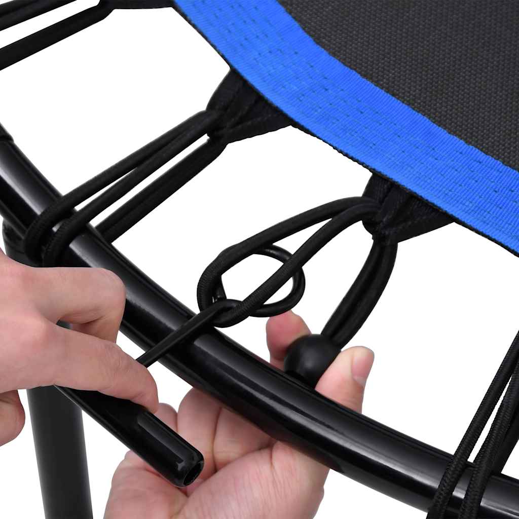 vidaXL Fitness Trampoline with Handle 102 cm