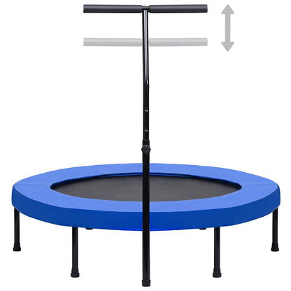 vidaXL Fitness Trampoline with Handle and Safety Pad 122 cm
