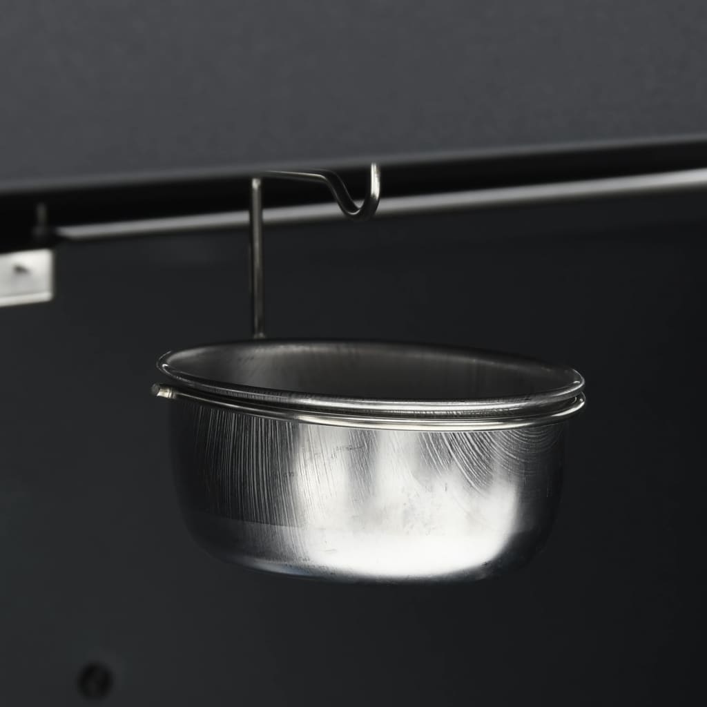 vidaXL Gas Barbecue Grill 4+1 Cooking Zone Black Steel