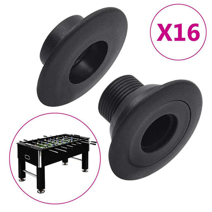 92505 vidaXL Football Table Bearings for 15,9/16 mm Rod 16 pcs