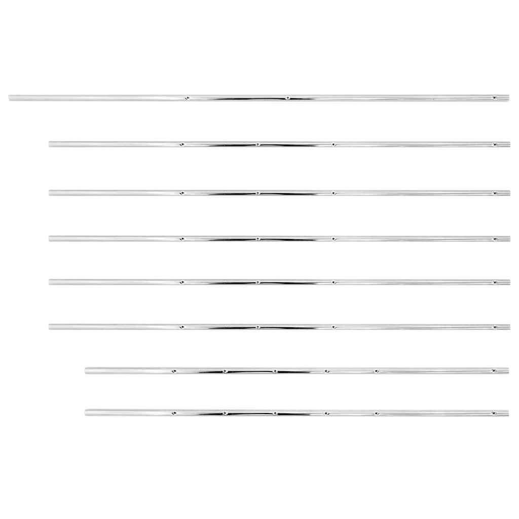 vidaXL Rods for Football Table 8 pcs 15.9 mm