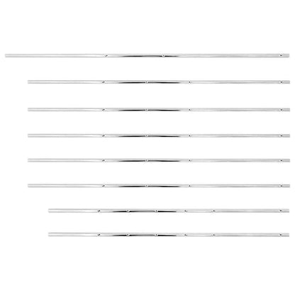 vidaXL Rods for Football Table 8 pcs 15.9 mm