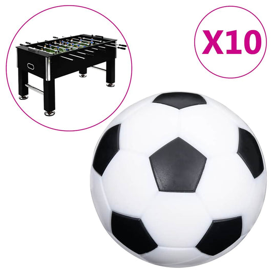 92509 vidaXL Football Table Balls 10 pcs 32 mm ABS