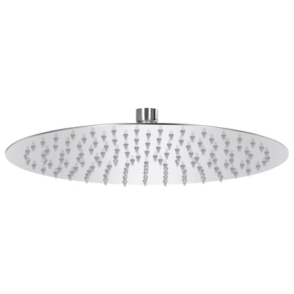 147687 vidaXL Rain Shower Head Stainless Steel 304 30 cm Round